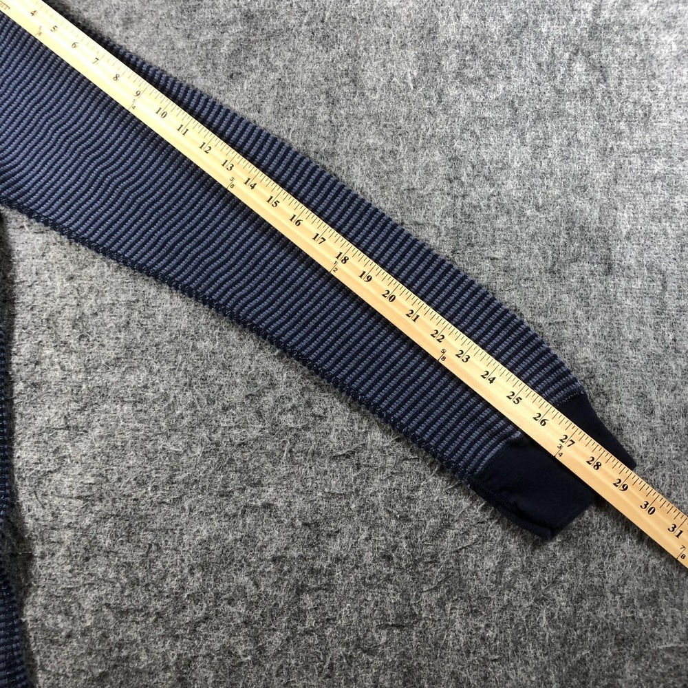 RRL Ralph Lauren Mens XL Waffle Thermal Shirt Blue USA Stripe Cotton - Picture 9 of 14
